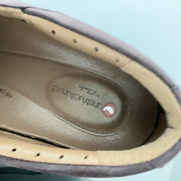 Clarks Womens UN Loop 2 Walk Slip-On Shoes Aubergine Nubuck Sz 6 1/2 - Picture 12 of 14